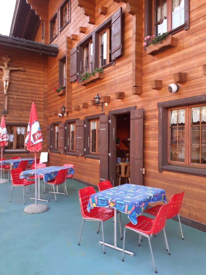 B&B Pension Lärch SCHLUSSELACHERSTR 14 Obergesteln Exterior foto