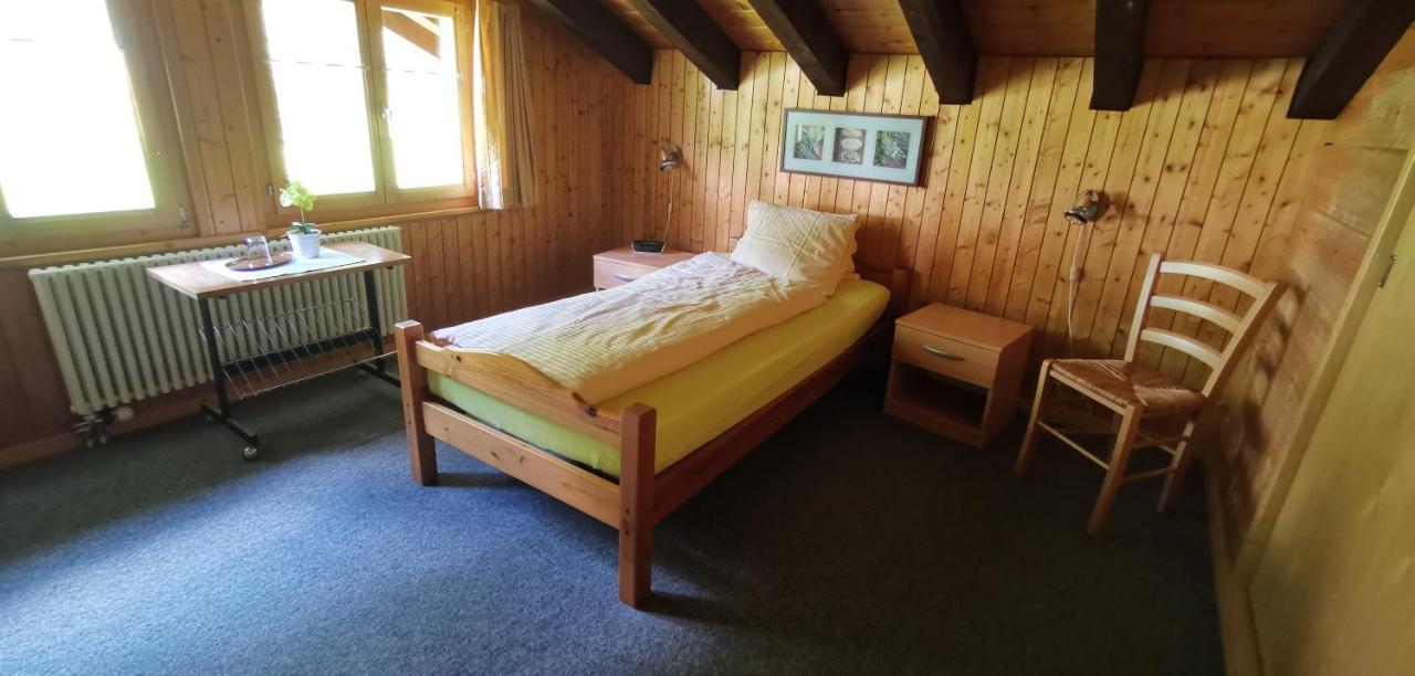 B&B Pension Lärch SCHLUSSELACHERSTR 14 Obergesteln Exterior foto
