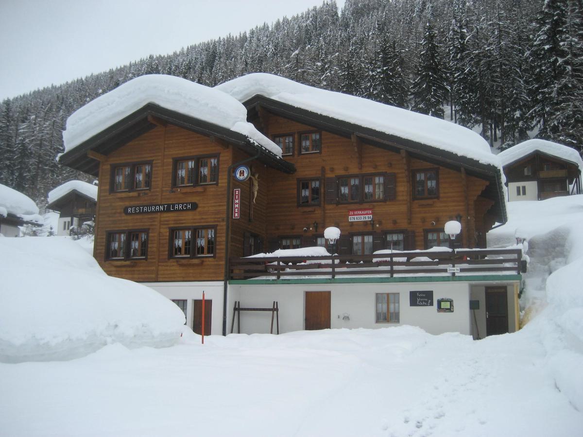 B&B Pension Lärch SCHLUSSELACHERSTR 14 Obergesteln Exterior foto